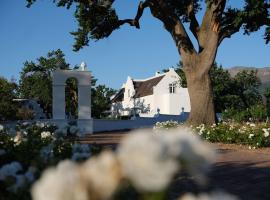 Adara Palmiet Valley Luxurious Boutique Farm Hotel, hotel a Paarl