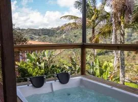 Mayka cabañas con JACUZZI