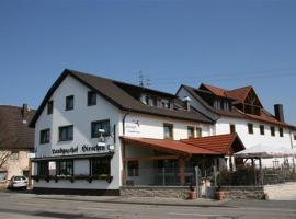 Hotel-Restaurant Werneths Landgasthof Hirschen, hotell i Rheinhausen