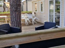 La Baume La Palmeraie Camping Resort，弗雷瑞斯的豪華露營地點