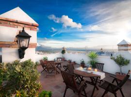 Hotel Restaurante Blanco y Verde, hotel v destinaci Conil de la Frontera