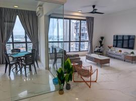 Sky88 Seaview 4BR Indoor Pool-Mahjong-Netflix, מלון שכולל ג׳קוזי בג'והור בהרו