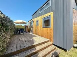 Tiny House 1 chambre, piscine chauffée, à 200 m de la plage, Jullouville - FR-1-361A-24