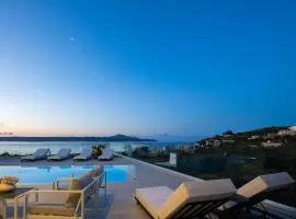 Kalyves Royal Villa I "Free"heated pool,gym&seaview