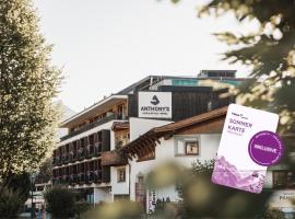 Anthony's Life & Style Hotel - inklusive Sommerkarte PREMIUM, hôtel à Sankt Anton am Arlberg