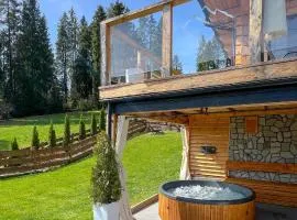 Dom na Zielonym Wzgórzu z własną Sauną i Jacuzzi