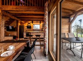 Ferienhaus Fichtenzauber - Naturidylle am Wildgehege & Pfrunger Ried - Nähe Bodensee, ξενοδοχείο σε Riedhausen