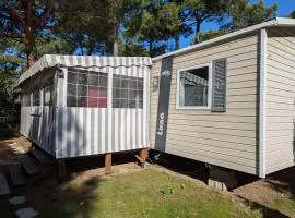 Mobil home climatisé récent 2 salles d'eau, 2 WC à SIBLU Bonne Anse plage