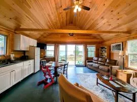 Cabin and Canvas Lakefront Retreat family beach 1dog fire pit