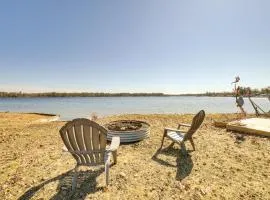Deck and Scenic Views Lakefront Cottage in Hale!