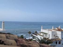 Beautiful first line Penthouse with Sea View Mi Capricho, hotel in Mijas Costa