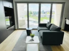 Charming central studio with terrace and parking