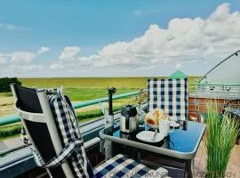 Nordseepanorama in der Ferienwohnung de Spant