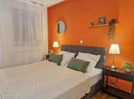 Ember Apartment Design Superior Suite Zentral Küche Balkon