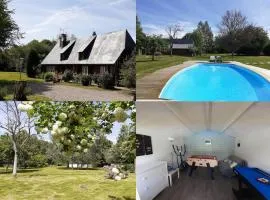 Paradis Normand cottage Piscine privée & chauffée