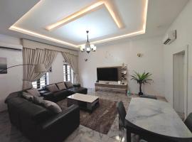 Lekki Conservational Apartment - 24hrs Power, Wifi, Smart TV, Netflix, Nature View, hotel v destinaci Lekki