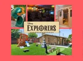Great Outdoors: Arcade, Golf, Theater, Sauna @more