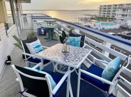 Renovated 1-Bedroom Condo with Bay Views, Near Convention Center & Beach, hotel a Ocean City