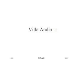 Villa Andia