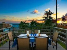 Ocean Views Walk to the Beach with King Suite