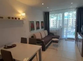 Przyjemny apartament Blue Mare w Łukęcinie