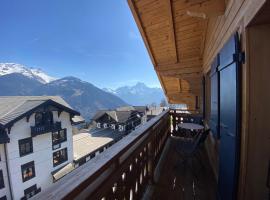 Chalet L'Adret, 3,5 pièces dans les combles.