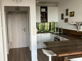 Oben in der 14 Etage