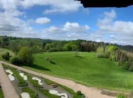 Oben in der 14 Etage