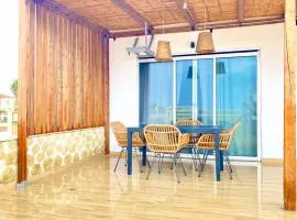 Boho Natural Beachfront Detached House