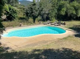 Gîte de la Croisette Sud Ardèche piscine