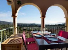 Les Restanques vue mer violettes 1167