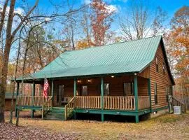 Cute Wooden Cabin Nestled Among Trees in Mentone, Alabama