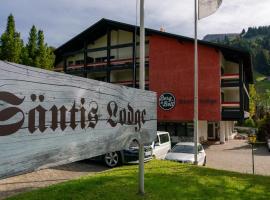 Hotel Säntis Lodge, hotel in Unterwasser