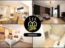 Queen Street Stay - SJA Stays - Modern 2 Bed Apartment
