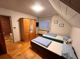Apartment I9I0 I MONTEURUNTERKUNFT, hotel v destinaci Büttelborn
