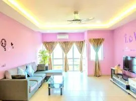 7楼紫钞屋 Comfy Purple House with Beautiful Seaview and Paddy Field View