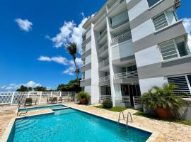 Beachfront Condo at Costa Corcega 1H (first floor)，林康的分租公寓