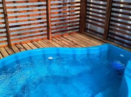 Cabaña con tinaja más hidromasaje, hotell sihtkohas Temuco