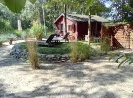 Domek nad jeziorem Strykowskim