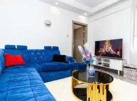 Cozy 1BR Condo Kilimani Nairobi with city views
