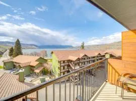 Walk to Lake Chelan Top-Level Waterfront Condo