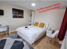 Lovely studio-flat with free parking, free WiFi.