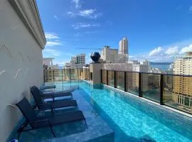 Apto Kairós Beach Stay - Piscina e Churrasqueira