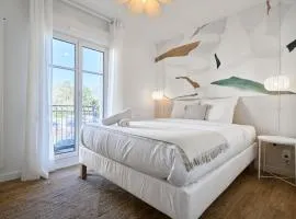 Appartement une chambre avec 3 balcons et parking