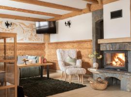 Willa Podhalanka Jacuzzi & sauna - drewniany dom dla 20 osób, hotel v destinaci Biały Dunajec