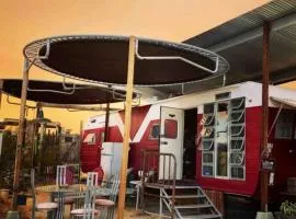 Retro Trailer Rental for Glamping Getaway in Joshua Tree, California