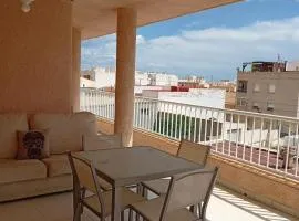 Habitación playa de Garrucha