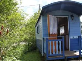 Charming Caravan Near Hamois with Garden