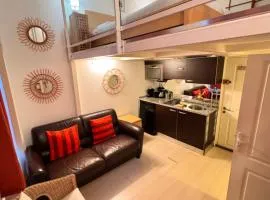 Tranquil Studio with Mezzanine in Carre dOr