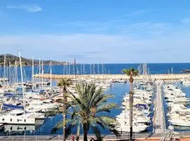 Appt 5 étoiles pour 4 pers, vue mer, salle cinéma, proche plongée - FR-1-309-167